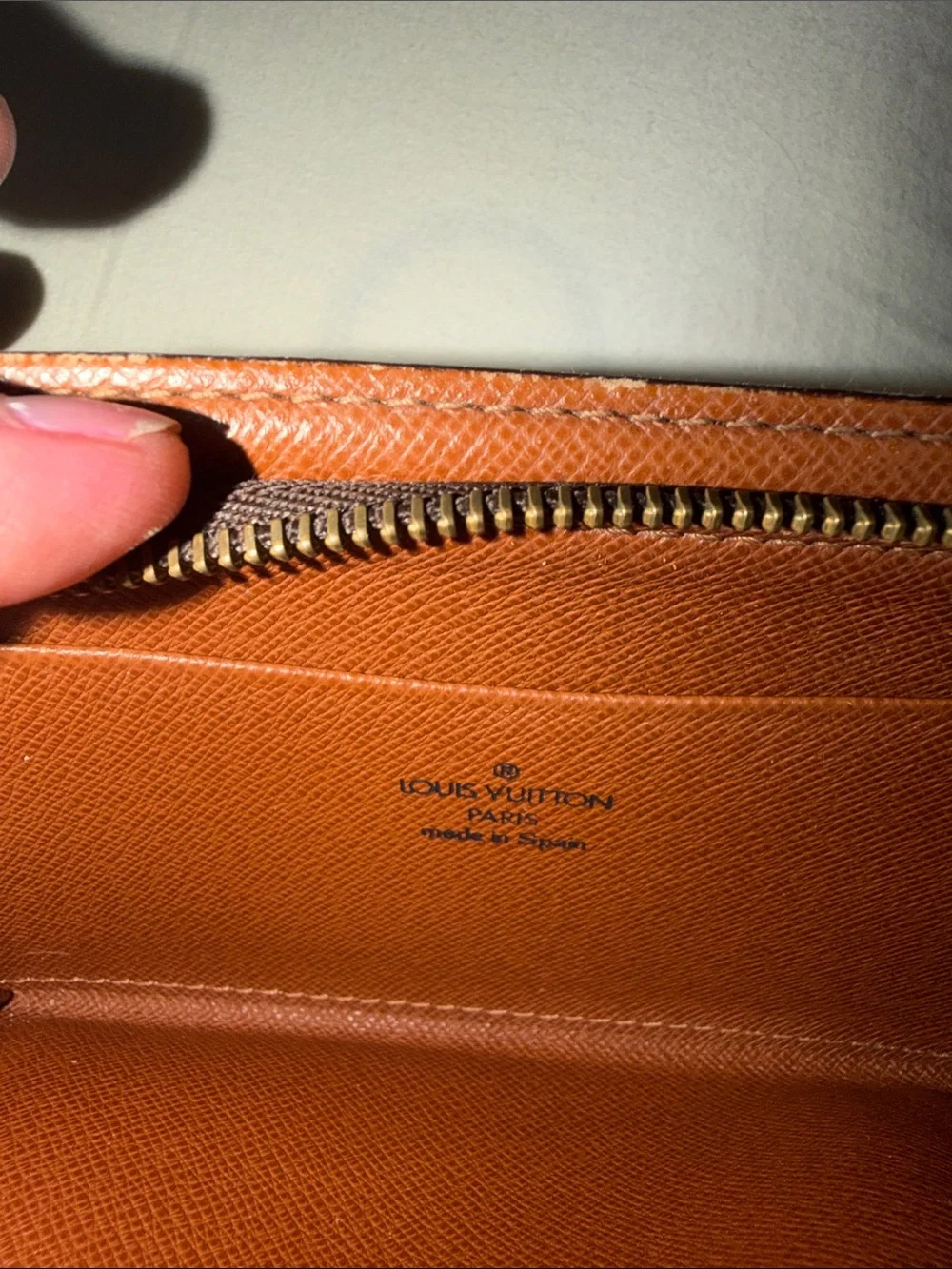 Louis Vuitton Monogram Card & Key Holder in Brown and Gold